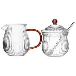 JUSTINE AMBER CUKIERNICA + MLECZNIK KPL 2EL