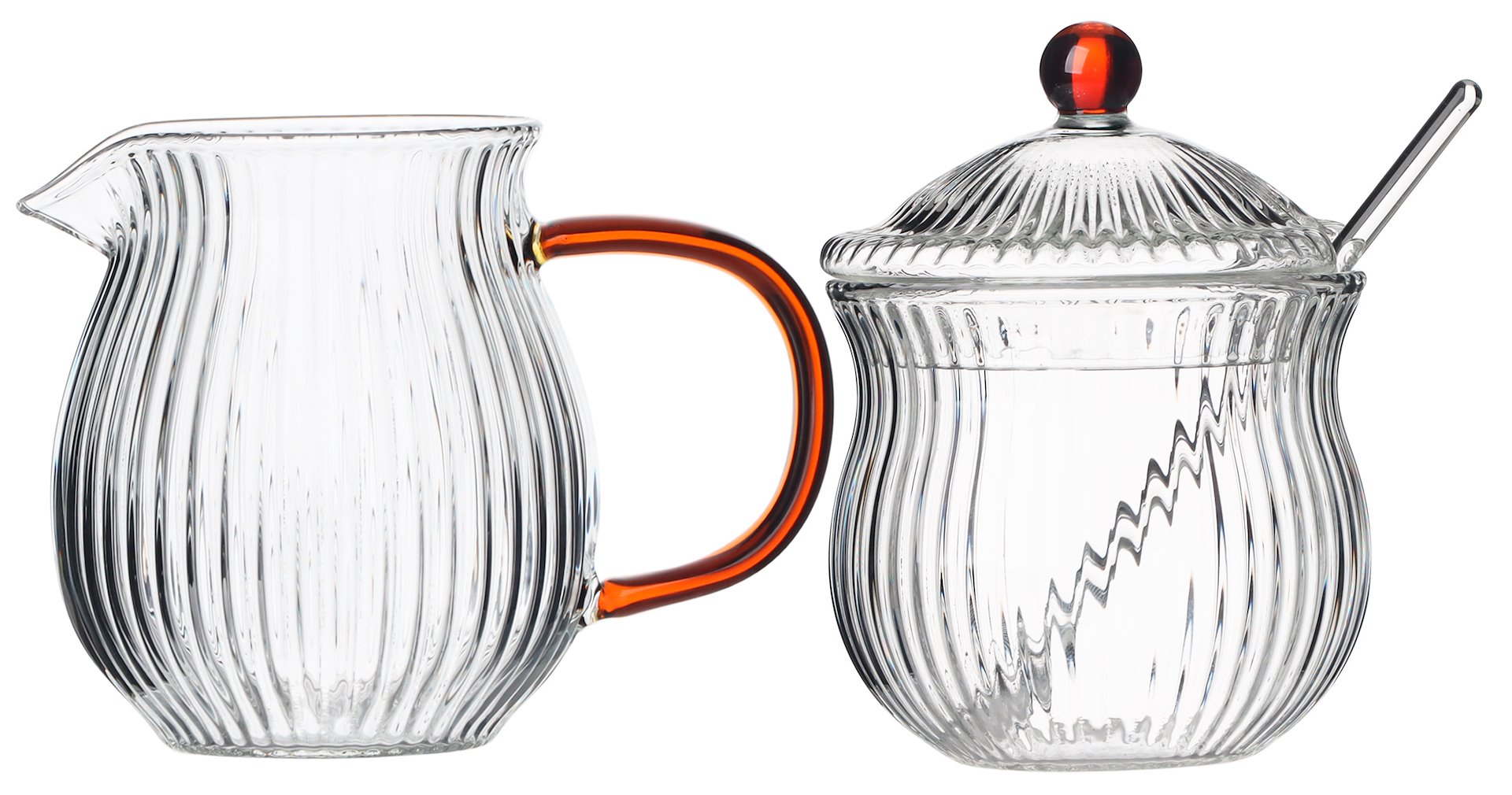 JUSTINE AMBER CUKIERNICA + MLECZNIK KPL 2EL