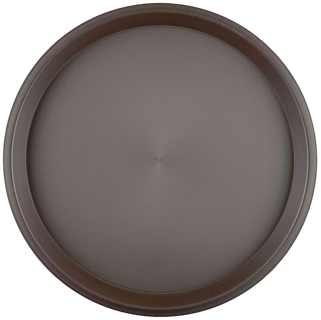 TACA BROWN ANTYPOŚLIZGOWA OKRĄGŁA 36cm