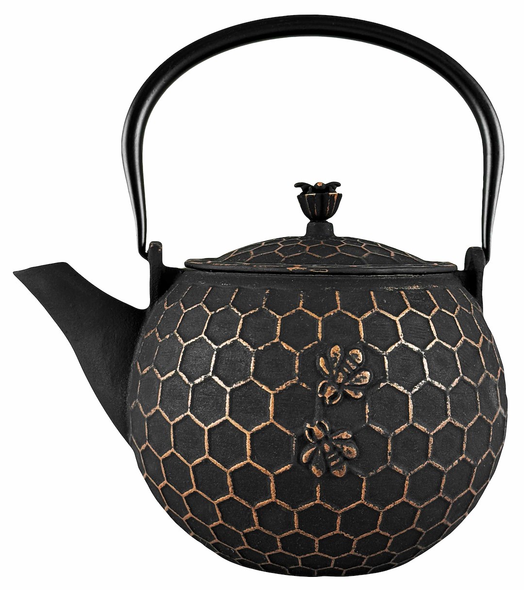 GIFT CZAJNIK ŻELIWNY Z SITKIEM 1,8L BEE AMBER