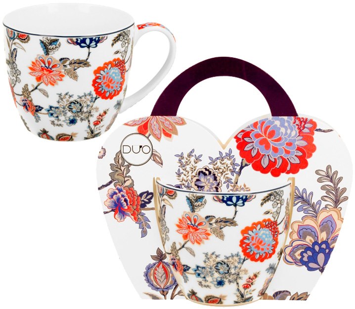 SAHAT WHITE KUBEK 460ml + OPAKOWANIE Z RĄCZKĄ