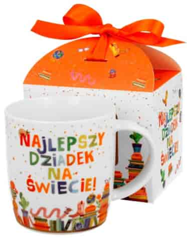 NAJLEPSZY DZIADEK KUBEK W PUDEŁKU 400ml