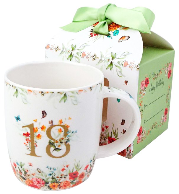 URODZINOWY KUBEK 18 URODZINY 400ml
