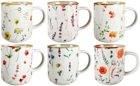 BELLE LINE FLOWERS KUBEK 400ml