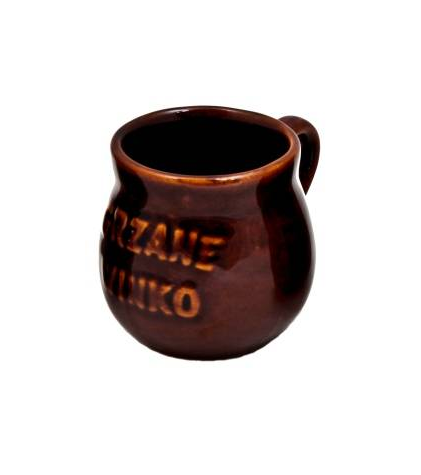 KAMIONKA KUBEK 0,25l Z UCHEM I NAPISEM