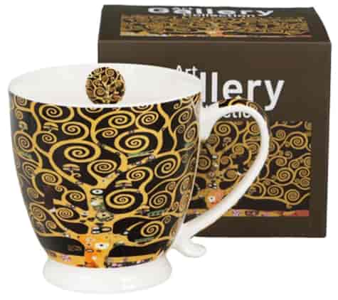 TREE OF LIFE BROWN KUBEK NA STOPCE W PUDEŁKU 500ml