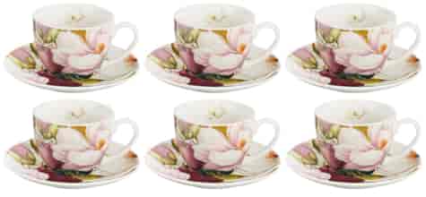 MAGNOLIE KOMPLET FILIŻANEK 6+6 270ml