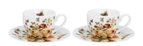 ZAHRA ESPRESSO KOMPLET FILIŻANEK 2+2 110ml