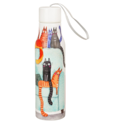 KOCI ŚWIAT NA FOTELU BUTELKA TERMICZNA 500ml