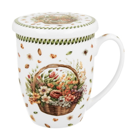 KWIATY POLNE CR KUBEK ZAPARZACZ 350ml