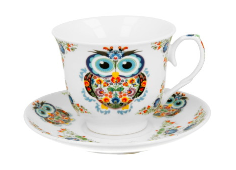 SOWA FILIŻANKA ZE SPODKIEM 1+1 250ml