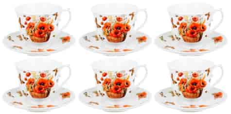 MAKI CR KOMPLET FILIŻANEK 6+6 250ml