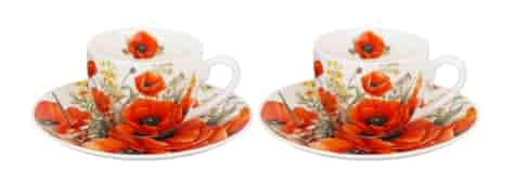 MAKI ESPRESSO KOMPLET FILIŻANEK 2+2 110ml