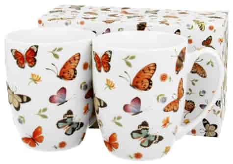 BUTTERFLIES CR KUBEK KOMPLET 2EL W PUDEŁKU 350ml