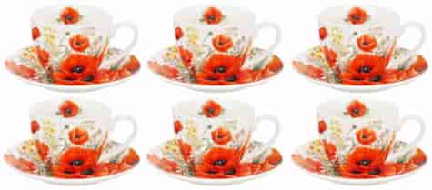 MAKI KOMPLET FILIŻANEK 6+6 270ml