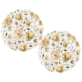 ENGLISH ROSES WHITE TALERZ OBIADOWY KOMPLET 2SZT