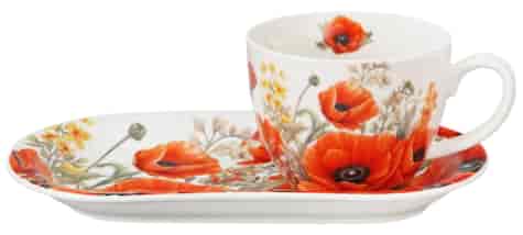 MAKI FILIŻANKA ZE SPODKIEM 1+1 450ml ŚNIADANIE