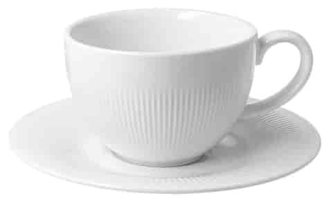 RAPHAEL WHITE FILIŻANKA ZE SPODKIEM 1+1 240ml