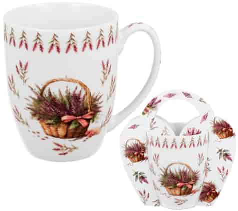 LAWENDA CR KUBEK 350ml + OPAKOWANIE Z RĄCZKĄ