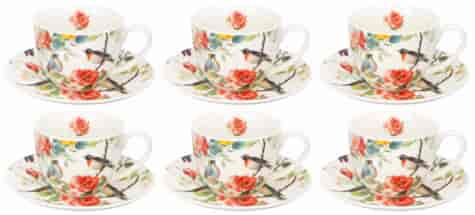 APRIL KOMPLET FILIŻANEK 6+6 270ml