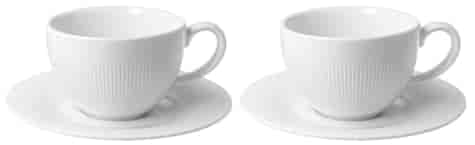 RAPHAEL WHITE KOMPLET FILIŻANEK 2+2 240ml