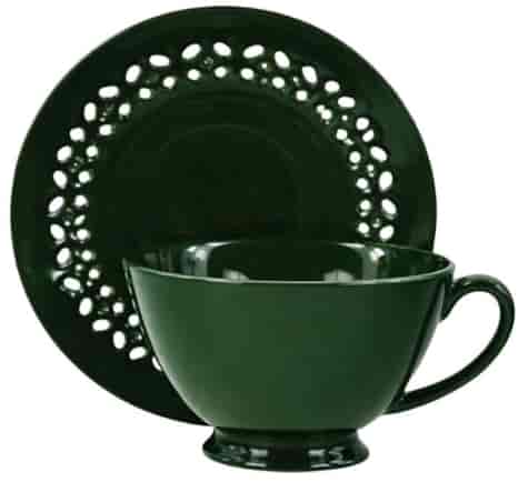 BISETTE FILIŻANKA ZE SPODKIEM 1+1 260ml GREEN B