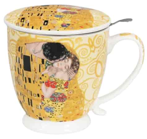 THE KISS ECRU KUBEK ZAPARZACZ NA STOPCE 500ml