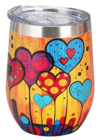 MODERN HEARTS KUBEK TERMICZNY 330ml