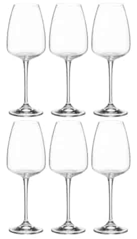 BOHEMIA ANSER ALIZEE KIELISZEK WINO 440 6szt