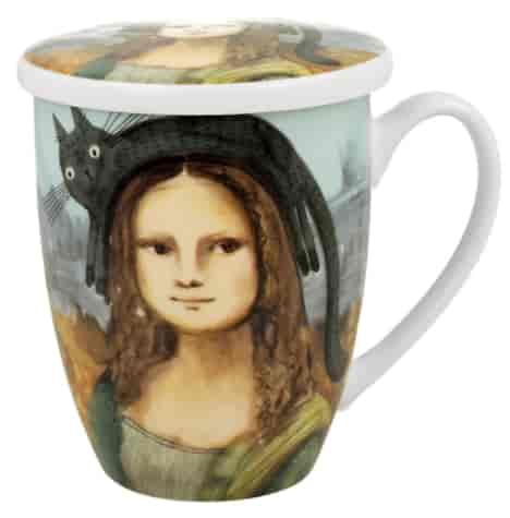 KOCI ŚWIAT MONA LISA KUBEK ZAPARZACZ 360ml