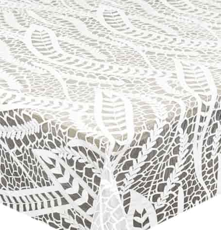 GRETA KORONKA PCV 135-140 LS-060B WHITE