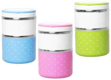 POJEMNIK OBIADOWY 2-POZIOM 1080ml KM2102