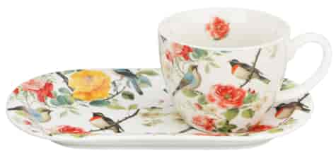 APRIL FILIŻANKA ZE SPODKIEM 1+1 450ml ŚNIADANIE