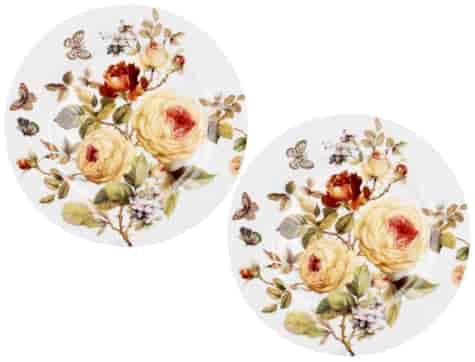 ZAHRA TALERZ DESEROWY 19,2cm KPL 2SZT