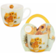 SUNFLOWERS KUBEK 460ml + OPAKOWANIE Z RĄCZKĄ