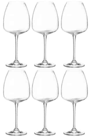 BOHEMIA ANSER ALIZEE KIELISZEK WINO 610 6szt