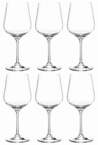 BOHEMIA STRIX KIELISZEK WINO 580 6szt