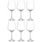 BOHEMIA STRIX KIELISZEK WINO 580 6szt