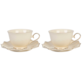 MALAGA CREAM KOMPLET FILIŻANEK 2+2 250ml