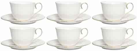 PUCCINI KOMPLET FILIŻANEK 6+6 250ml