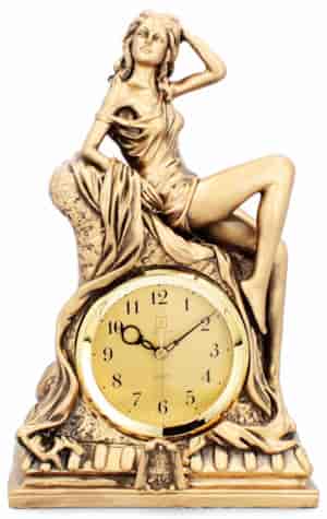 ZEGAR KOMINKOWY KOBIETA Z3559G h-30cm