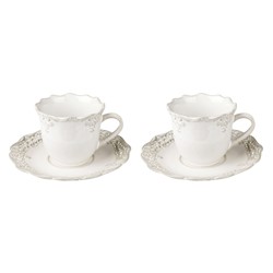 AMELIA KOMPLET FILIŻANEK 2+2 200ml