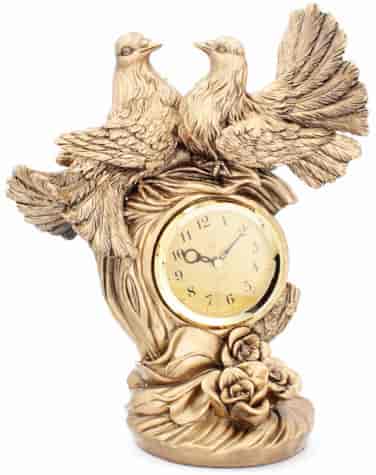 ZEGAR KOMINKOWY GOŁĘBIE Z3540G h-32cm