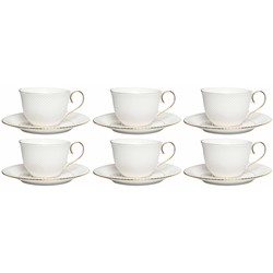 PUCCINI KOMPLET FILIŻANEK 6+6 250ml