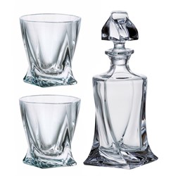 BOHEMIA QUADRO 1+2 SET WHISKY 886-3MB